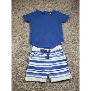 Burt's Bees Boys Shirt & Shorts 2t